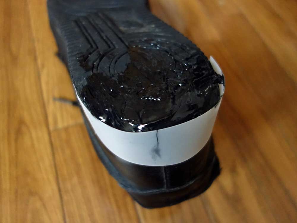 さらに肉盛りした状態